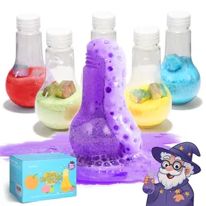 Velanora Bath Potions Kit for Kids - 6 Pack Interactive Bath Bombs & Nontoxic Science Experiments for Children's Enlightenment & Fun - Safe & Educational Bath Time Toys