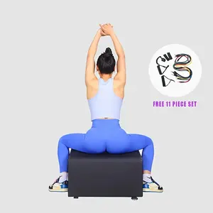 Hip Thrust Box Gym Chair Yoga Bench Home Multi-functional Barbell Hip Bridge Hip Shoulder Bridge Box Hip Thrust Box