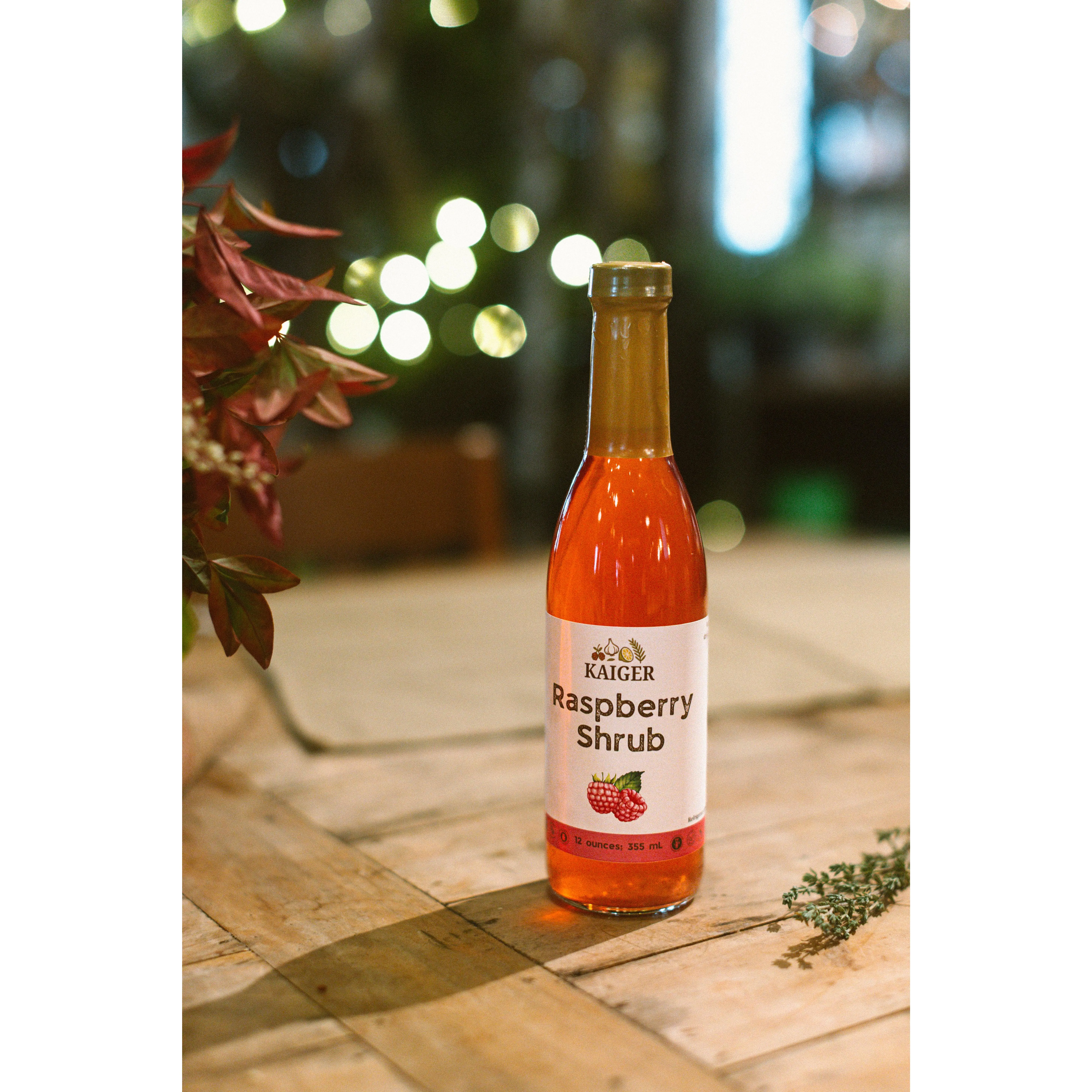 Raspberry Shrub
