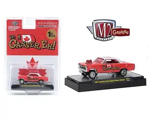 M2 Machines 1:64 1967 Acadian Canso Sport Deluxe Gasser Model Car 31600-GS12