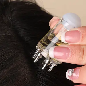 Scalp Applicator Comb, Combs Oil, Portable Hair Oil Applicator Bottle, Scalp Massager & Hair Growth Care Tool, Scalp Stimulator, Design