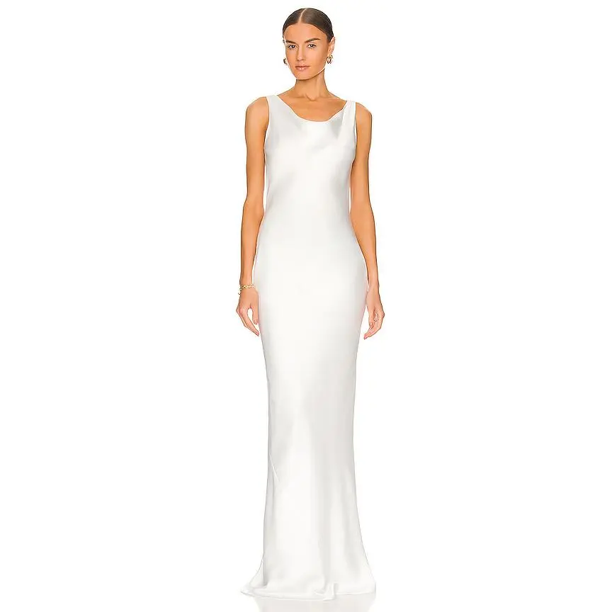 Norma Kamali Maria Gown in Snow White