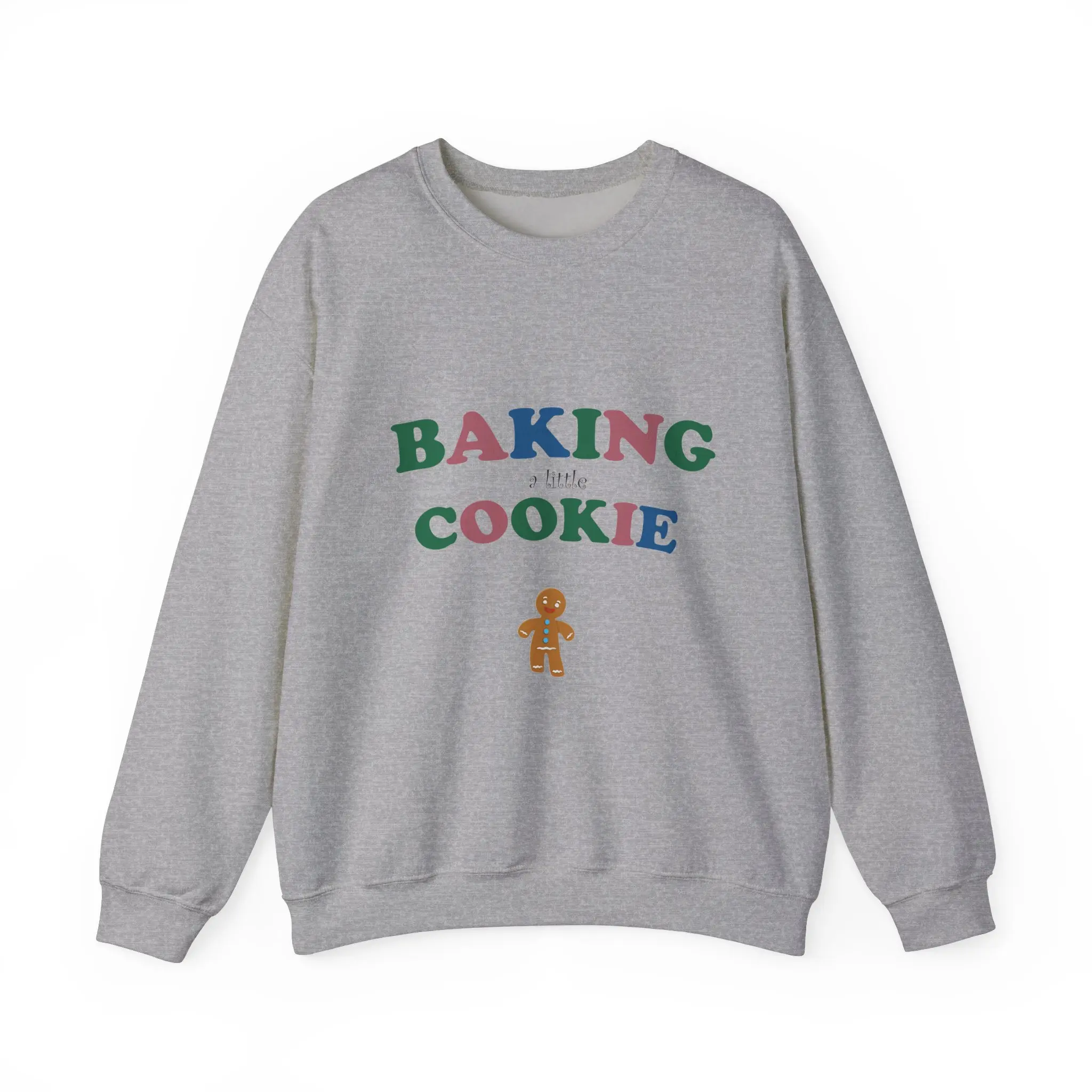 Maternity Christmas Gingerbread Man Sweatshirt, Holiday Pregnancy Jumper, Festive Crewneck Pullover, Xmas Maternity Clothing, Pregnancy