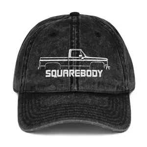 1987 Silverado C10 Chevy Truck hat for Square Body Pickup Owners Vintage Cotton Twill Cap