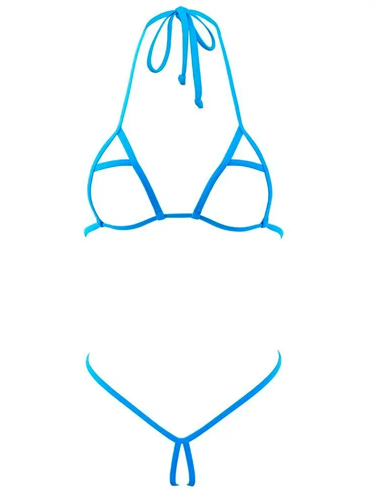 Micro Bikini Sets For Women G String Thong Bikinis Tiny Mini Microkini Exotic Outfits Tannning Buiquini Set