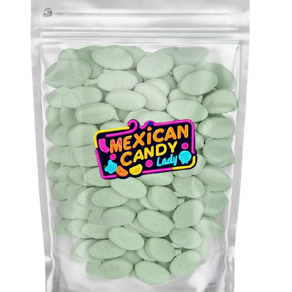 Bubs Swedish Candy Fruity Pear Mini Sour 1 Ib - Soft Foam Candy with Tangy Sourness and Sweetness, Ideal for Snacking and Sharing
