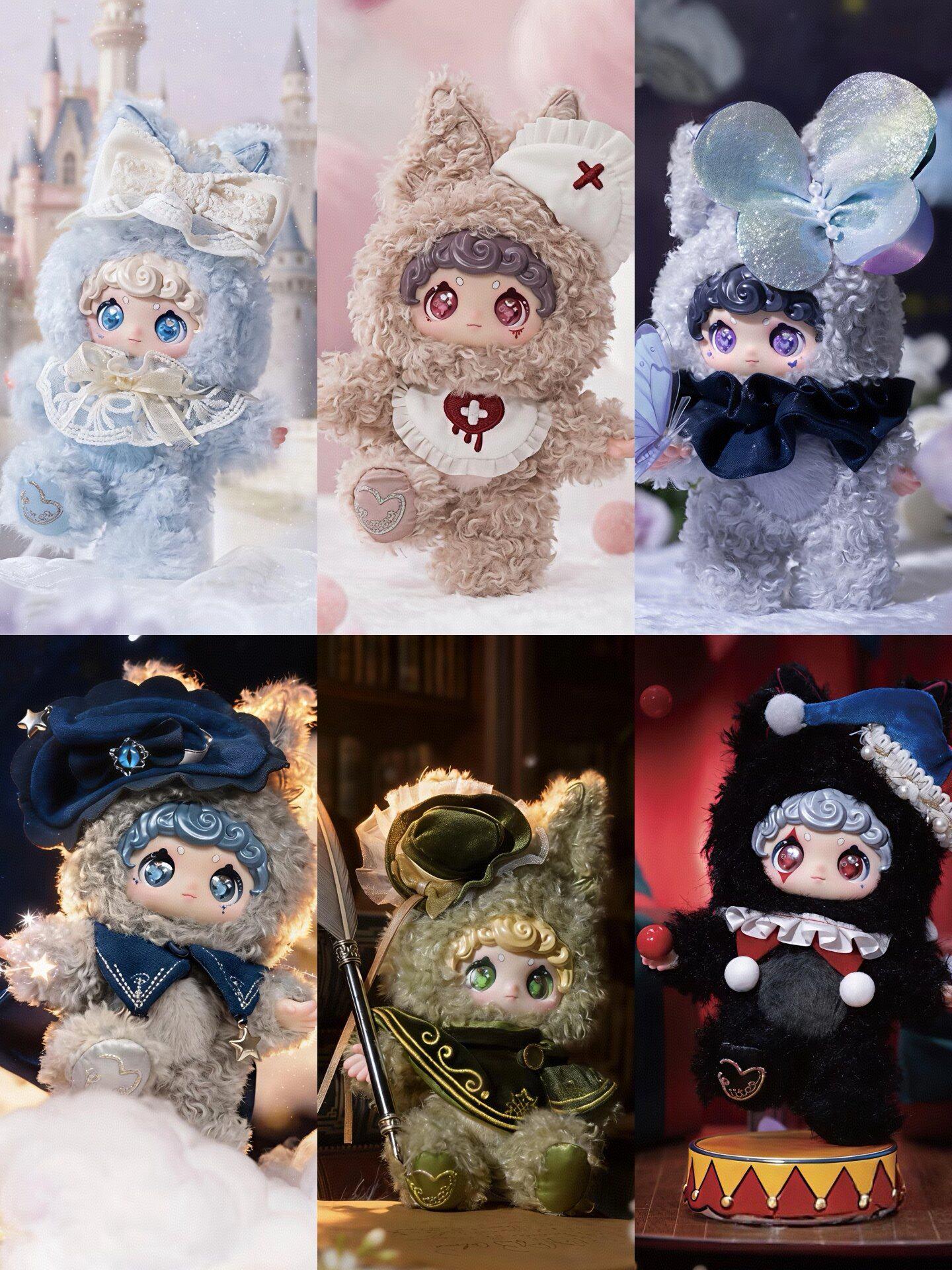 Liite Magic Elf Series plush toy blind box，Romantic gift box for her&him,decoration Stuffed Toys soft dolls for home sofa & bed& bag Blindbag Surprise Set Sealed Hobby Box plushies