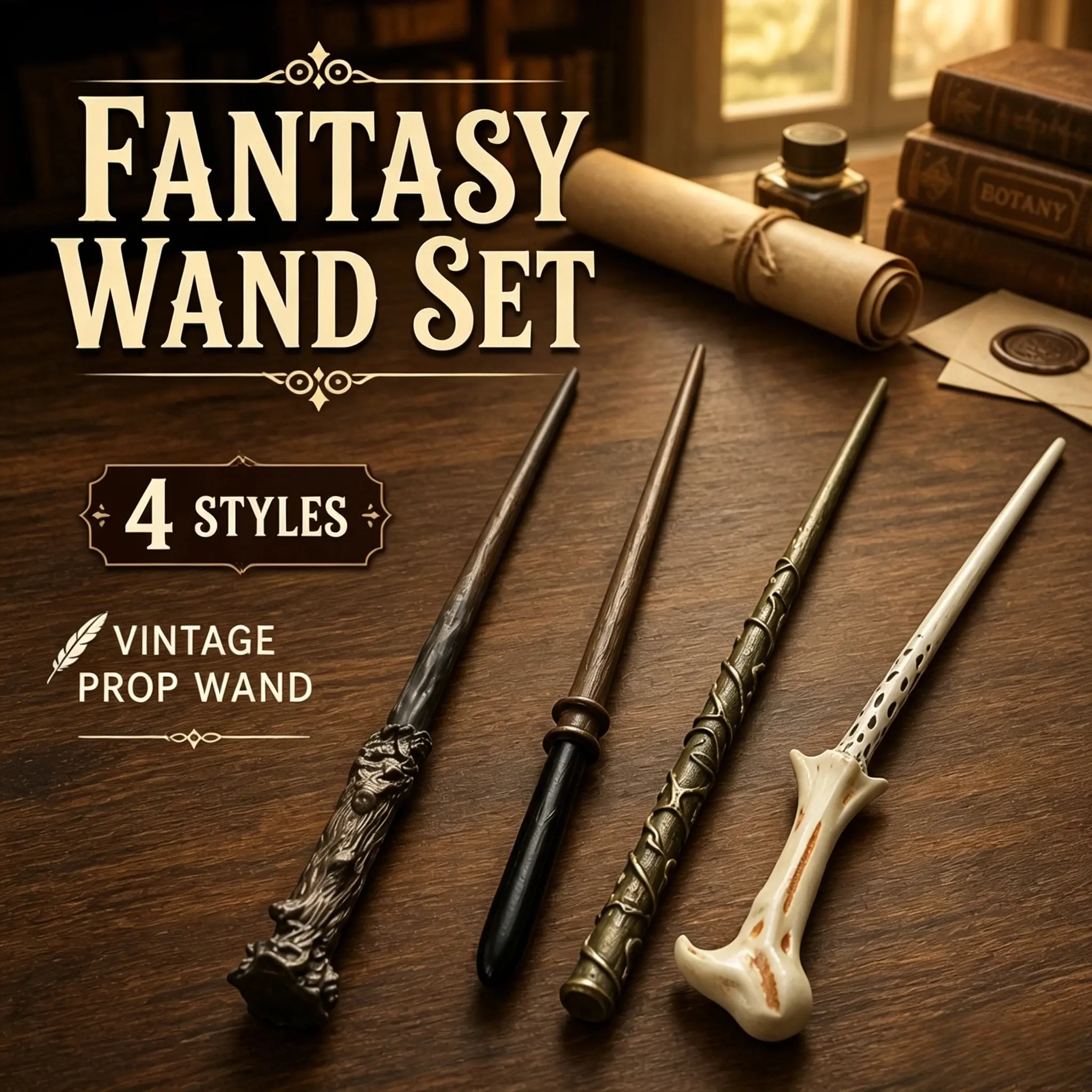 Resin Magic Wand Fidget Toy, High Playability Stress Relief & Decompression Sensory Toy, Fantasy Role Play & Cosplay Prop, Halloween Party Decoration, Soft Squeeze Relaxation Accessory, Cute Novelty Gift for Kids and Adults, Toys & Hobbies Category