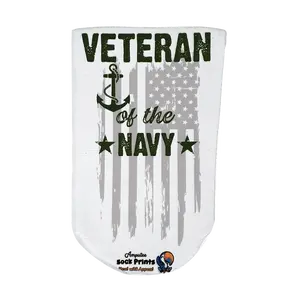 Amputee Sock "Proud Navy V3" 3ply Stump Sock, Stump Shrinker v3