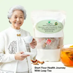 Leap Tea Chicory and Gardenia Tea Clear Heat Promote Dampness Natural Herbal Organic Beverage for Relaxation and Activity Dried Chrysanthemum Bud