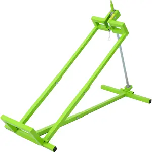 Hdmw Easy Lawn Mower Lift  for Riding Tractors , 800 Lbs Capacity  Lawn Tractor Lifter,  Ride-on Mower, Cleaning Aid, Universal, Lawn Tractor Lift, Lawn Tractor + 45° Tilt Adjustable, green