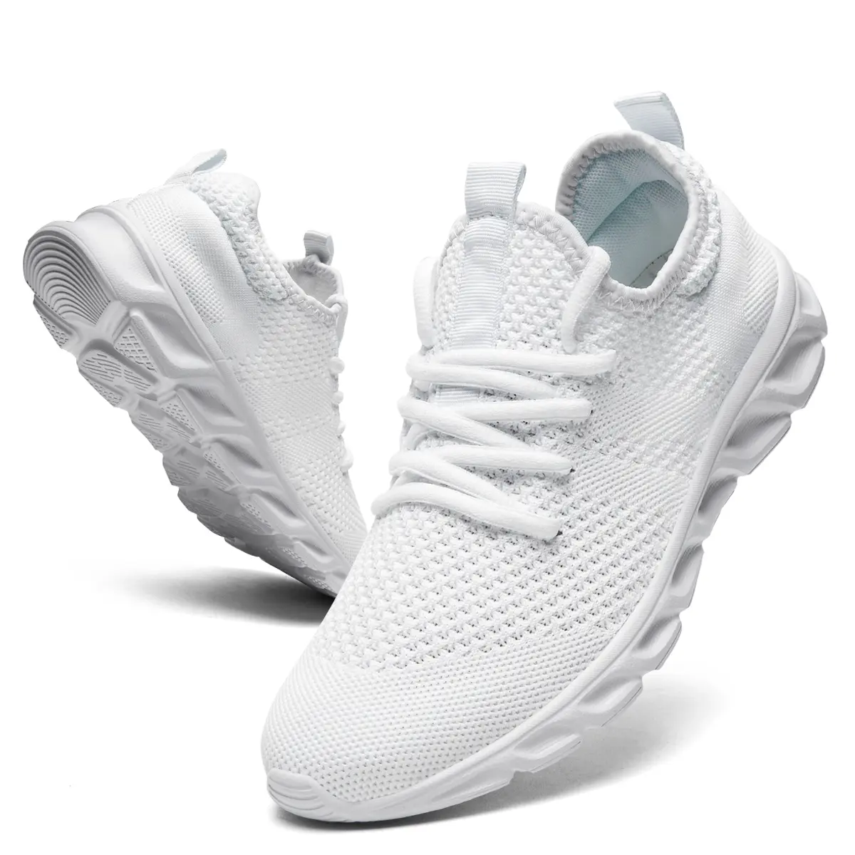 Men's Walking Shoes, Breathable Mesh Casual Sneakers, Lightweight Comfortable Trainer for Gym & Workout, Footwear, Workout Sneakers