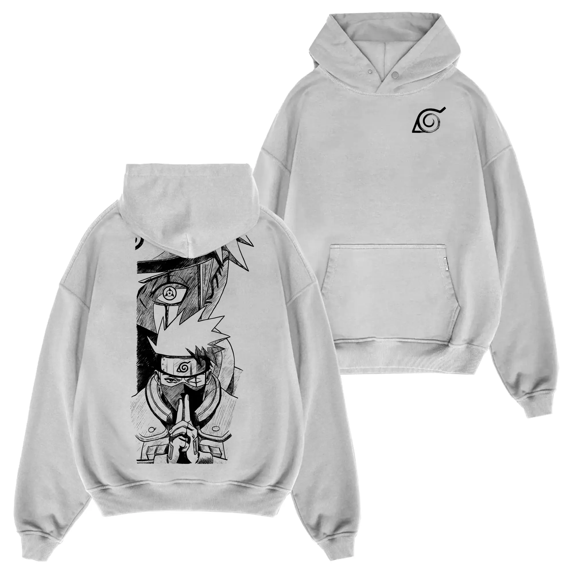 [Shinobi Shop] Limited Kakashi Hatake - Naruto Shippuden #111 Hoodie T-Shirt Sweatshirt, Retro Vintage Unisex Graphic 90s Cotton, Gift For Wibu, Anime Manga Y2K Streetwear Classic Fabric