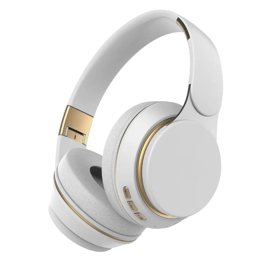 Custom Over-Ear Wireless Bluetooth Headphones - 32-Hour Playtime, 3.5mm Cable, TF Card, FM Radio, Immersive Bass, Anti-Tangling, Foldable, Portable, 400mAh, 45kHz, 5-Minute Charge, 90Hz, Aluminium, Computer Headset Gift for Boys, Headphones Bluetooth