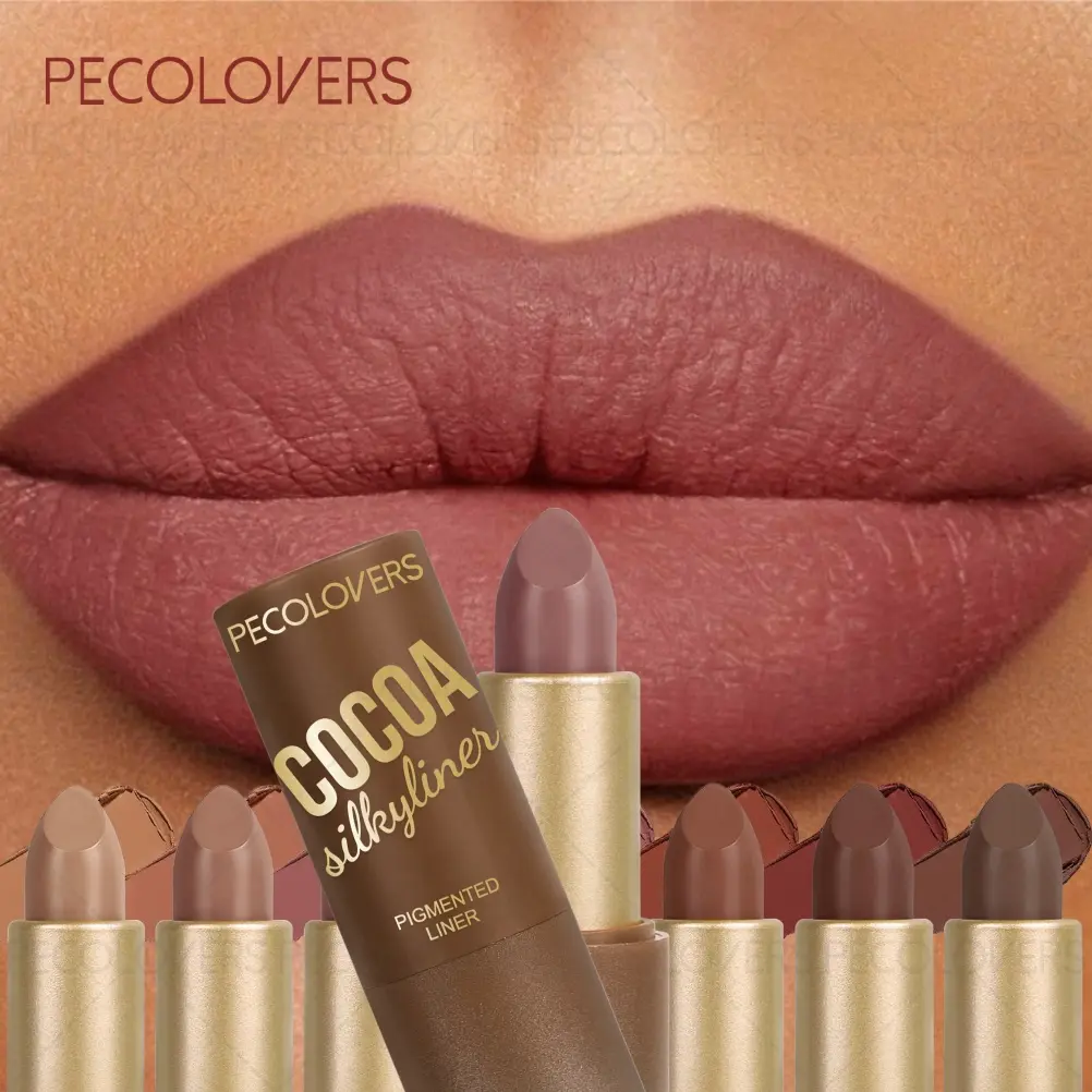 6pcs/set Matte Colored Beauty Lipstick, Moisturizing Matte Lipsticks, Long-lasting & Waterproof, Autumn and Winter, Moisturizing Hydrating Lip Makeup, Beauty Products Cosmetic for Everyday & Formal Events, Hydrate