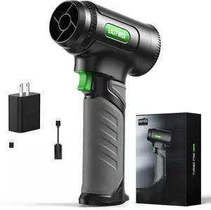 EasyWox Cordless Leaf Blower & Car Dryer – 64mm Motor, 756W, 1200G Wind,3000mAh Battery with 30W Fast Charging –Turbo Dryer Blower for car Drying, Leaves, Snow, Home & Garden Cleaning