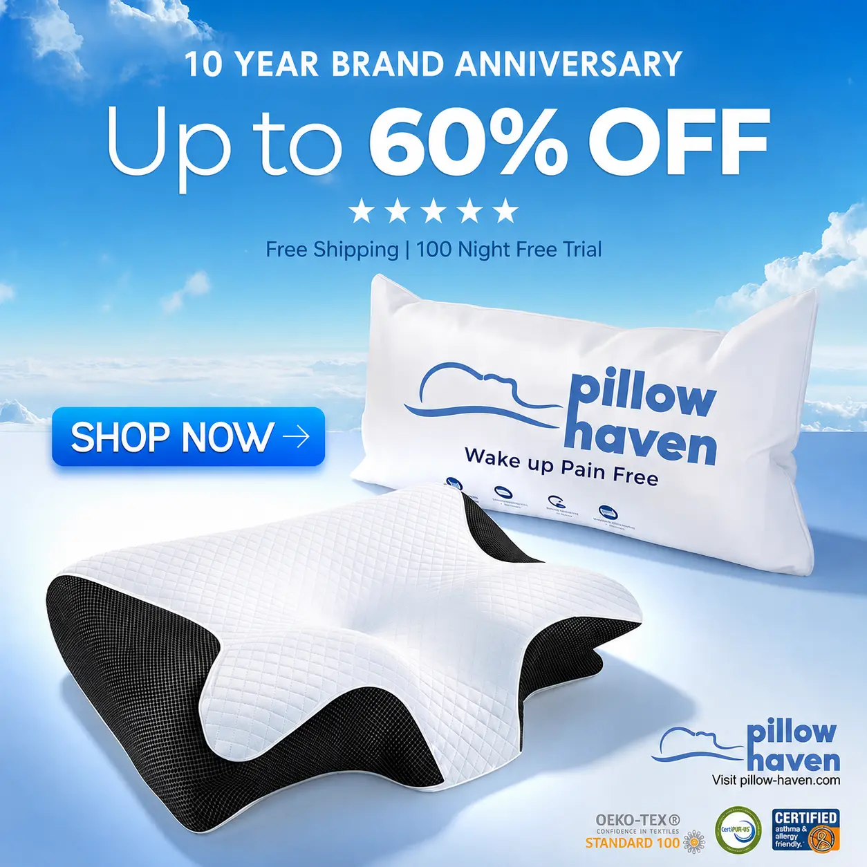 The Pillow That Silences Snoring - By Fixing Your Sleep Posture | Partner Deal