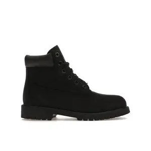 Timberland Kid's 6" Premium Boot Black Nubuck, from StockX