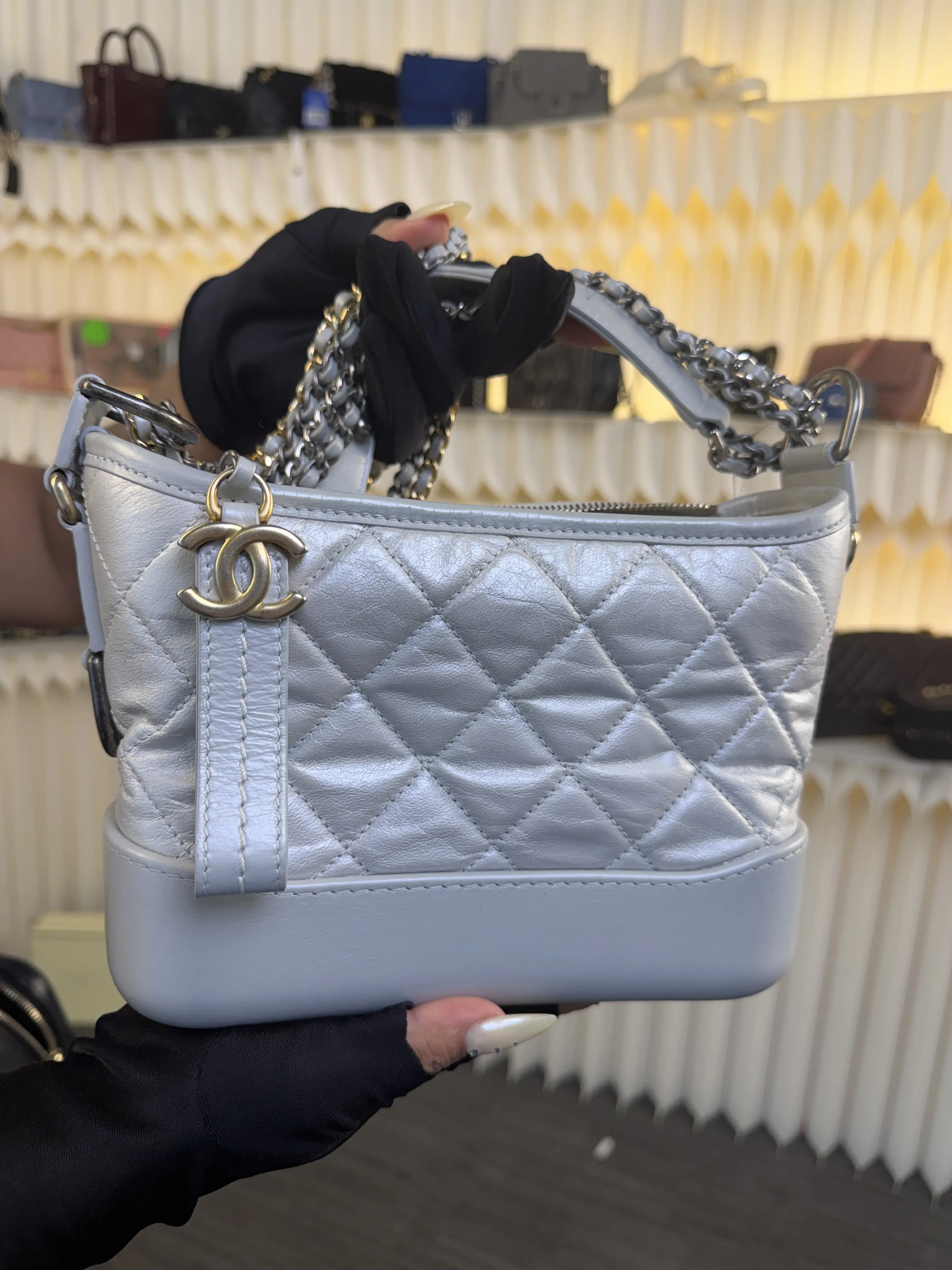 Pre-owned CHANEL Small Gabrielle Hobo
