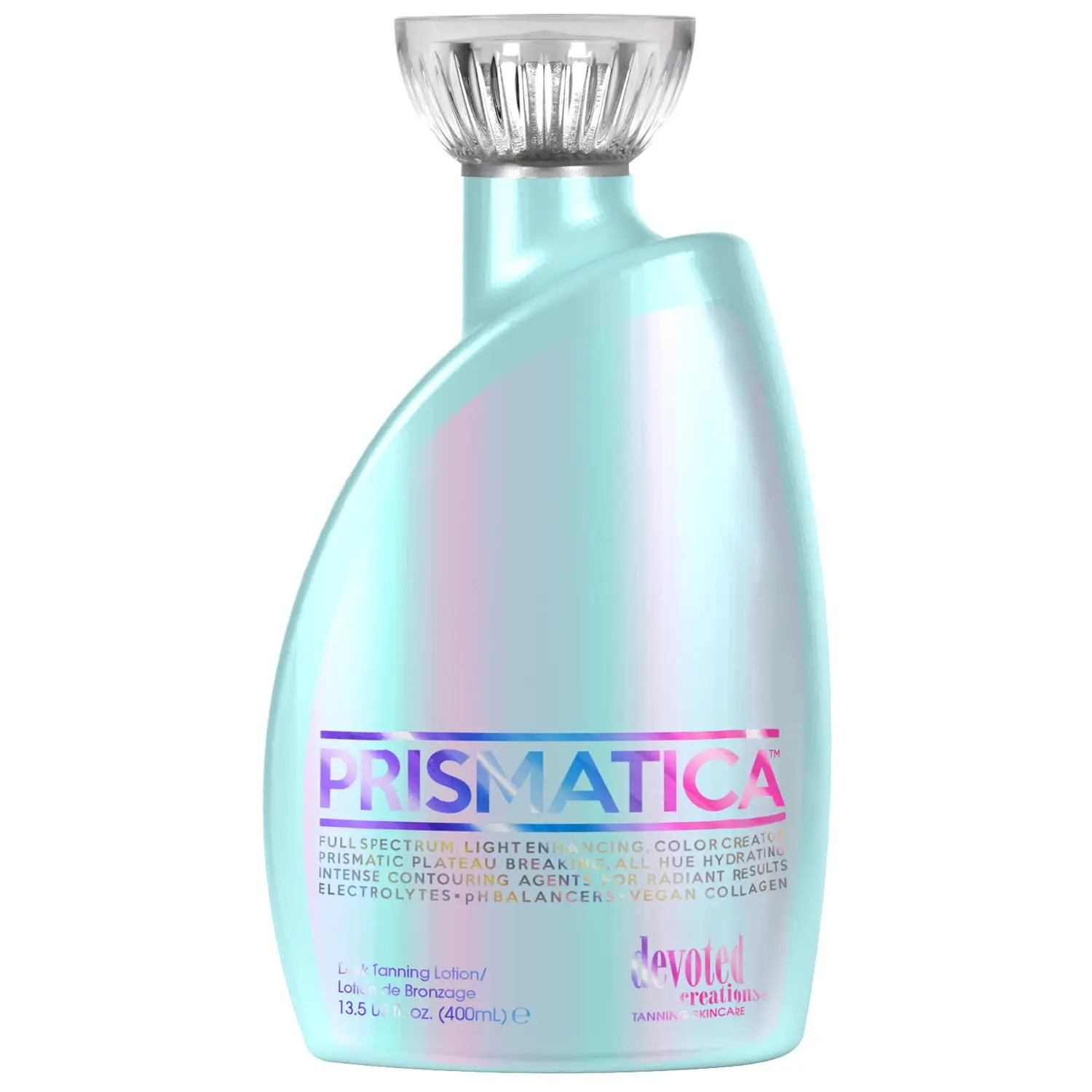 Devoted Creations Prismatica Full Spectrum Colour Creator Dark Tanning Optimizer (400ml) Hydrating Moisturize