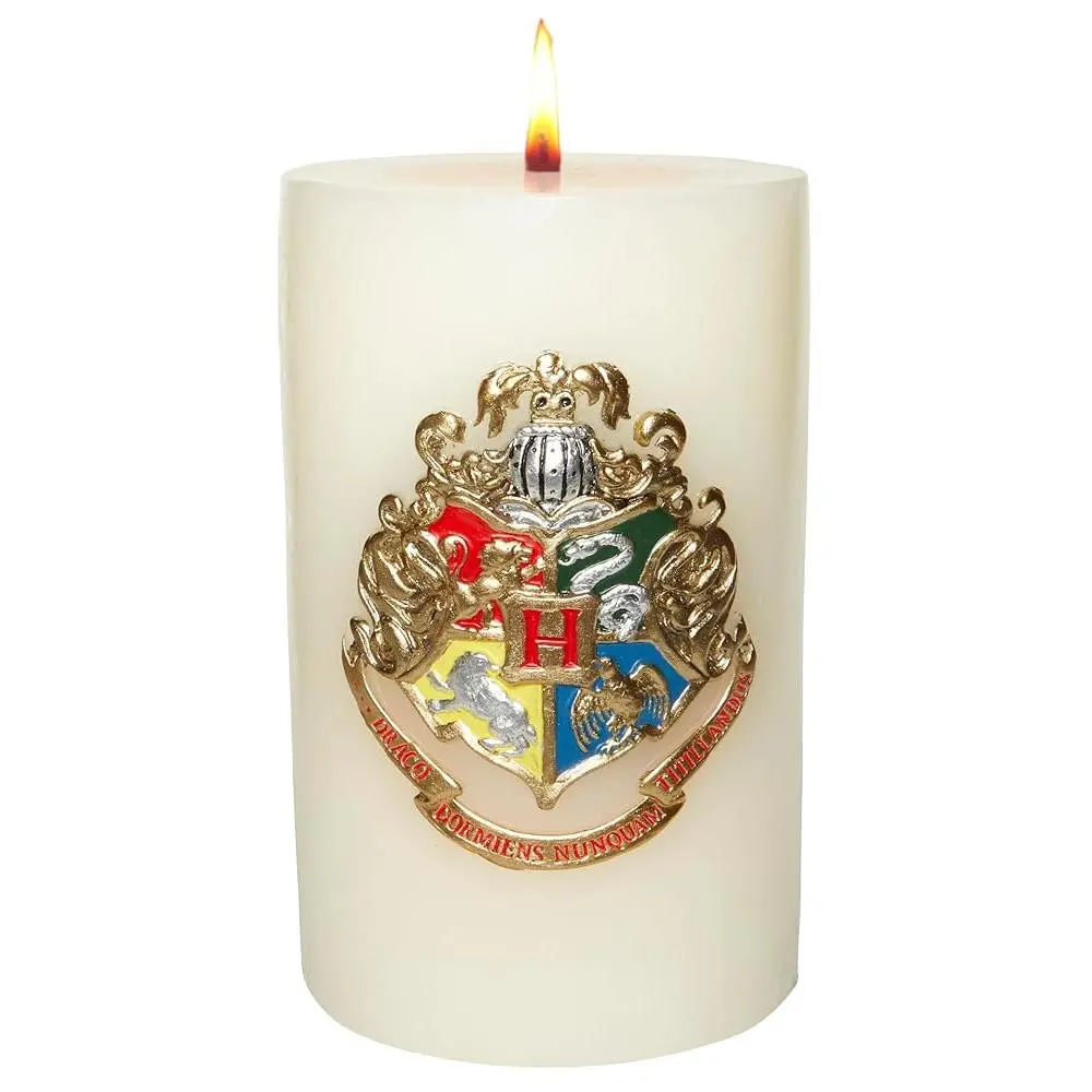 Licensed Harry Potter Hogwarts Large Insight Decorative Candle, Household Candle, Home Decor Accent Piece
