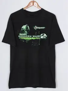 Call Of Duty Black Ops Modern Warfare 2 Sweatshirt Hoodie T Shirt Made in USA graphic tee