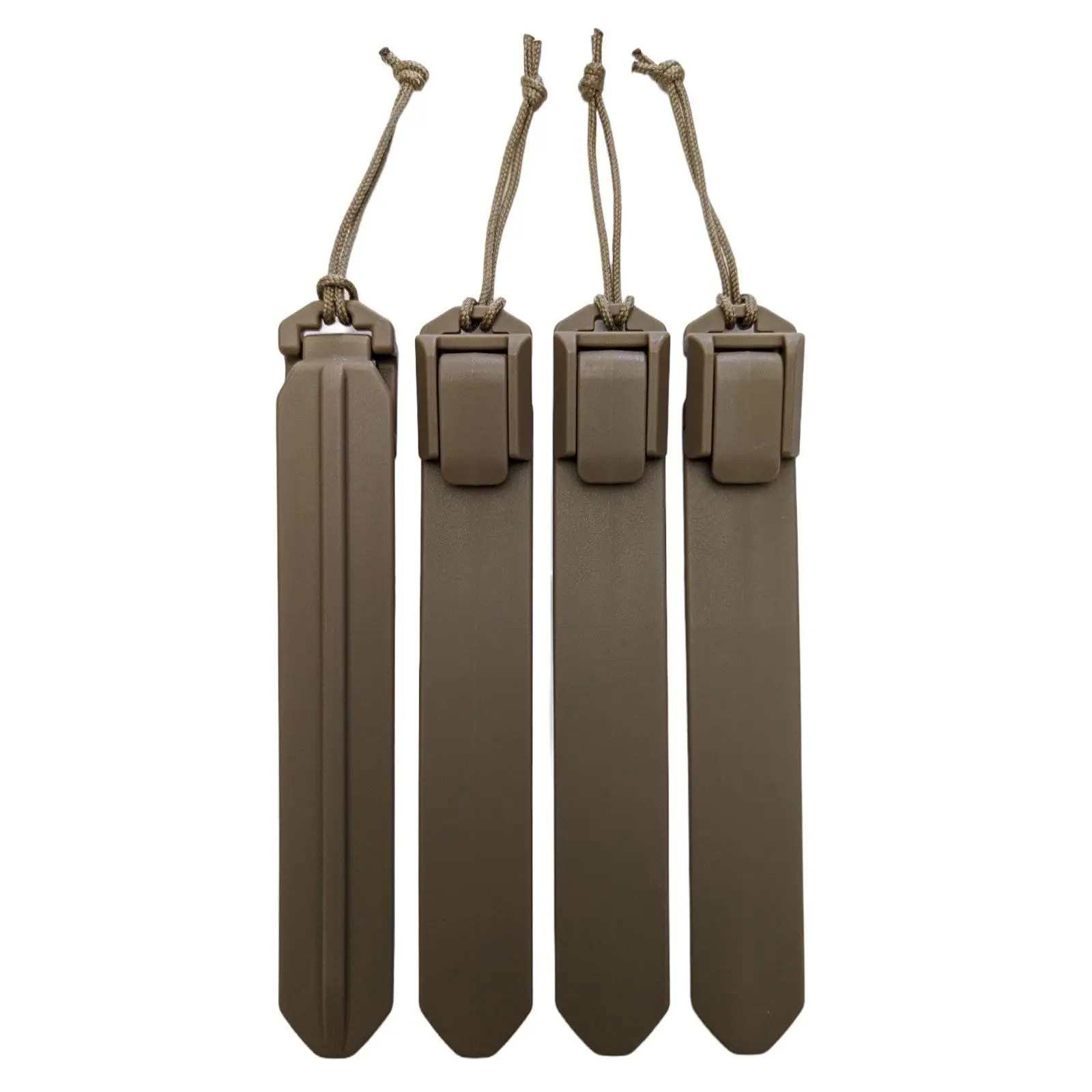 4 Tactical Molle Pals Accessory Adapter Quick Release Pouch Clip Speed Sticks