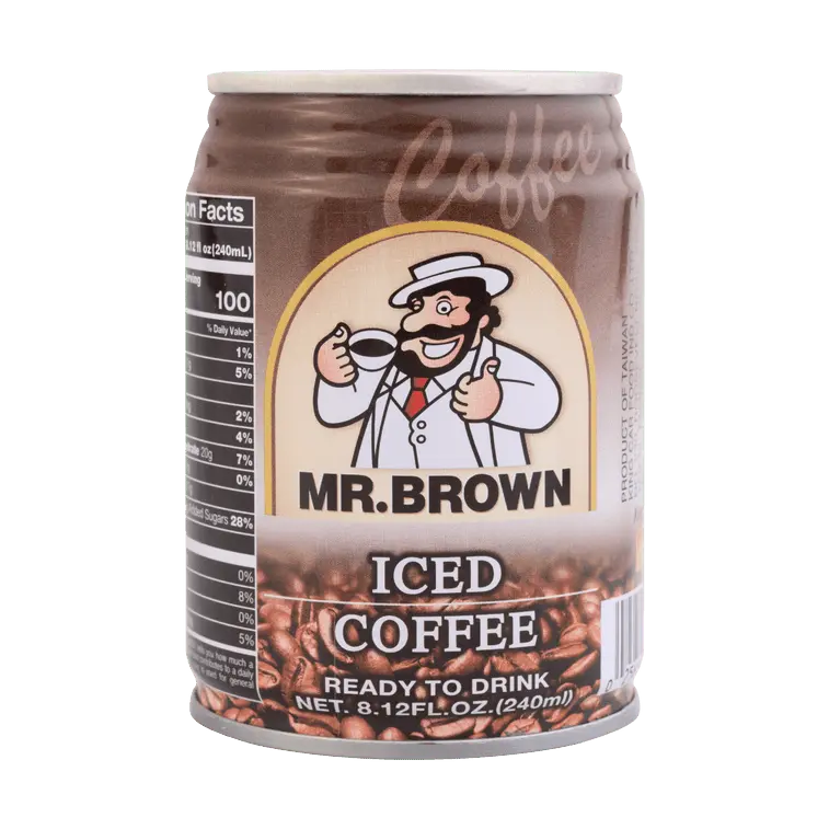 Mr. Brown Original Iced Coffee - 240ml Coffee & Espresso Beverages, Iced Coffee Coffee & Espresso Beverages
