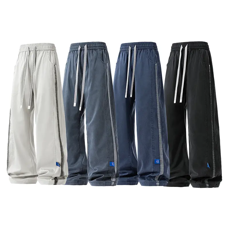 Men's Tencel Lyocell Loose Straight-Leg Jeans - Soft, Breathable Casual Chic Menswear Bottoms for Summer, Pants, Stylish, Jeans Pants