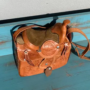 Retro Designed Saddle Purse