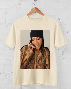 Erykah Badu 2023 Vintage Women Unisex T-Shirt - Erykah Badu Music T-Shirt Gift for Summer Streetwear