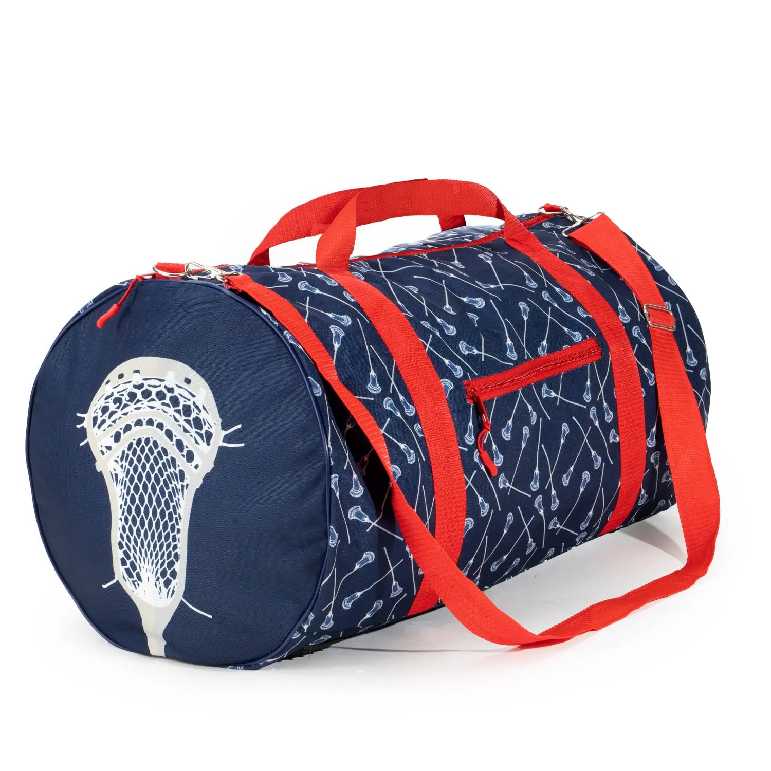Lacrosse Explorer Duffle Bag - Riley, Patterned Unisex Athletic Bag for Lacrosse Games, Outdoor Activities, Durable Fabric, Game Gear, Roomy Fit Interior, All Seasons