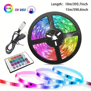 LED Infrared Remote Control Neon Strip Magical Colorful Decorative Light Indoor Photoflood Reflector for Back-Ground Lighting with Stand Flexible Color Changing Tap Water Soft Strip Light Kitchen Warm Light with Party Ambient Light Holiday Decorative Lig