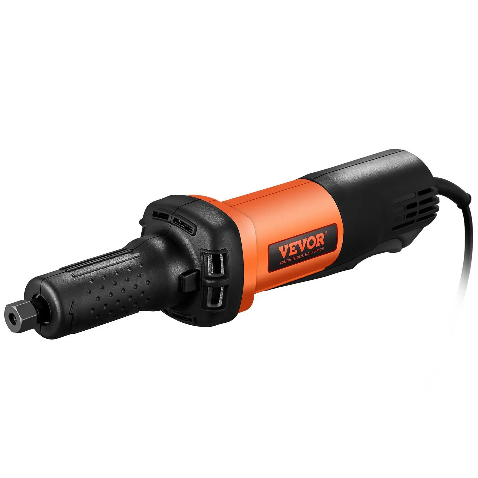 【Summerfinds】VEVOR Die Grinder,  , 1/4" Collet Variable Speed (10000-28000RPM), Heavy Duty Electric, Ergonomic Grip for Rust Removal, Grinding, Cutting, Polishing, Welding Repair, Deburring, with 1/4" & 1/8" Collets