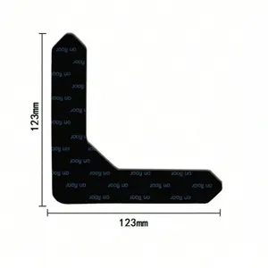 8pcs Shape "L" Latest Polygonal Non-Slip Rug Pads - No-Drill Washable PU Pad Grips, Keep Rugs Safely In Place On All Floors