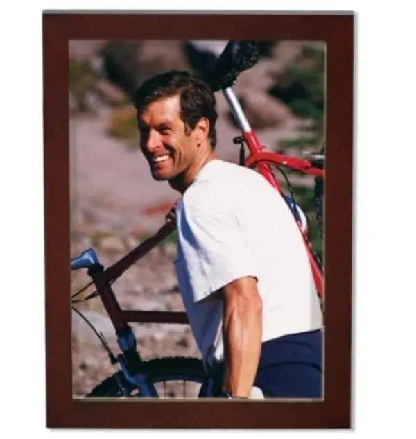 212 MAIN Classic 11x14 Solid Wood Photo Frame, Gallery Collection in Walnut, for Tabletop and Wall Photo Display, Classic Rectangular Frame, Photo Display Frame
