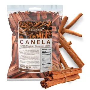 Herbalista Premium Mexican Cinnamon Sticks – Canela Entera from Veracruz, Mexico – 4 oz (114 g) – Naturally Sweet & Aromatic Whole Cinnamon Bark – Hand-Selected Quality – Imported from Mexico
