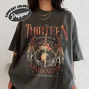 Throne Of Glass The Thirteen Comfort Colors Shirt, Manon Blackbeak Fan TShirt, SJM Shirt Merch, Bookish Womenswear
