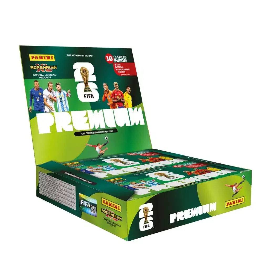 FIFA World Cup 2026 Adrenalyn XL Premium Trading Card Pack by Panini – Random Cards Pack