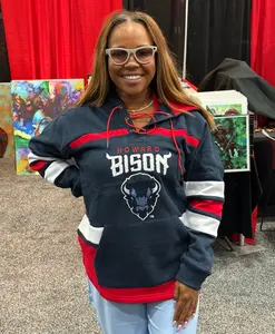 Howard University Blue Hockey Hoodie