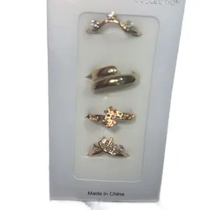 Set of 4 rings