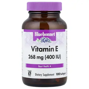 Bluebonnet Nutrition Vitamin E, 268 mg (400 IU), 100 Softgels