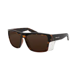 Bomber - XL Clutch Z87+ Polarized Tortoise Frame / Brown Lens Sunglasses