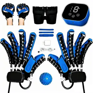 Rehabilitation robot gloves for hemiplegia and spasticity; finger rehabilitation trainer; stroke hand splint; assistive gloves; training equipment