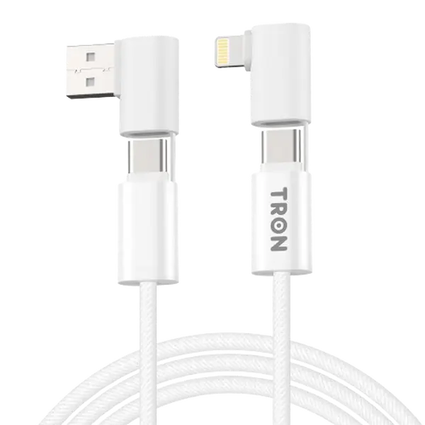 4-in-1 Universal Charging Cable | USB-A/C to Lightning/USB-C | 6FT