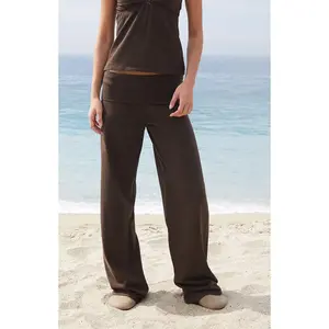 John Galt Women's Brown Priscilla Flare Pants