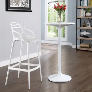Modway Entangled Bar Stool in White