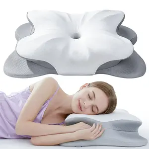 Rainbow Note Ergonomic Memory Foam Pillow for Side Sleepers, Neck Support，Perfect Gift