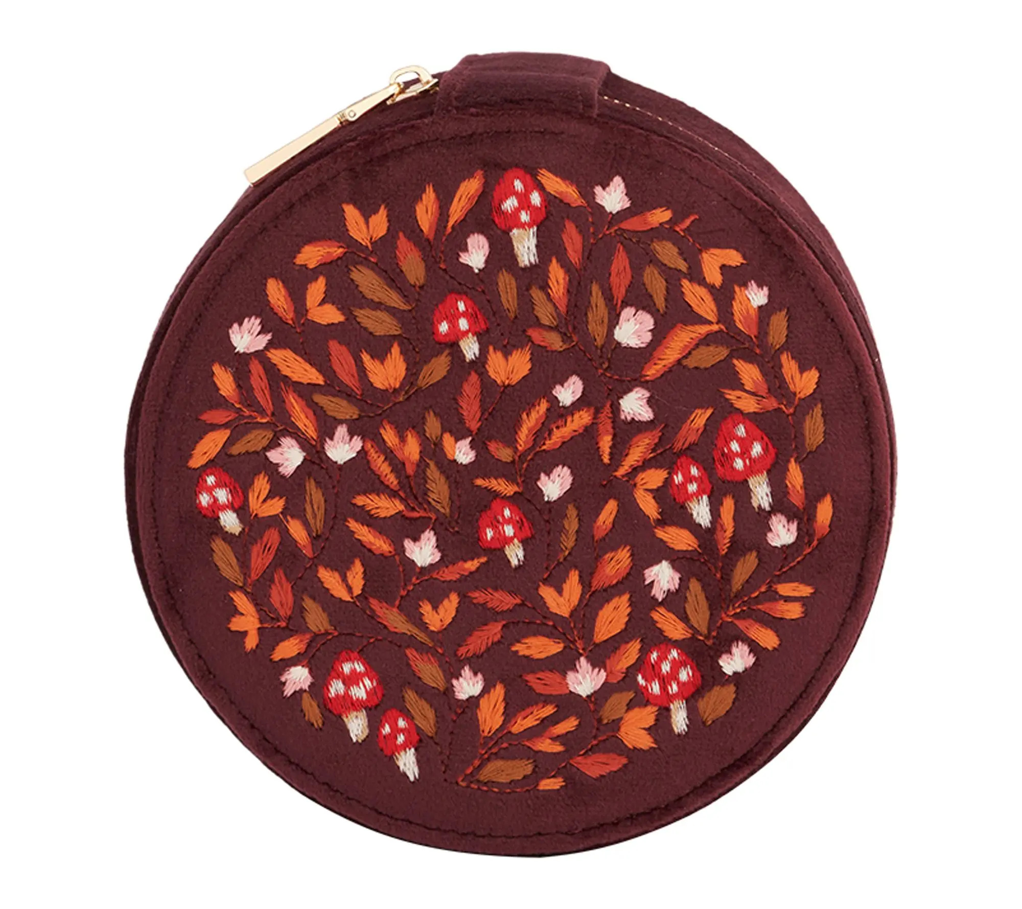 Fable England Chloe Hedgehog Velvet Jewelry Box