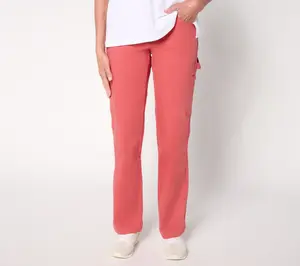 Belle by Kim Gravel Regular TripleLuxe Twill Pull On Carpenter Jean